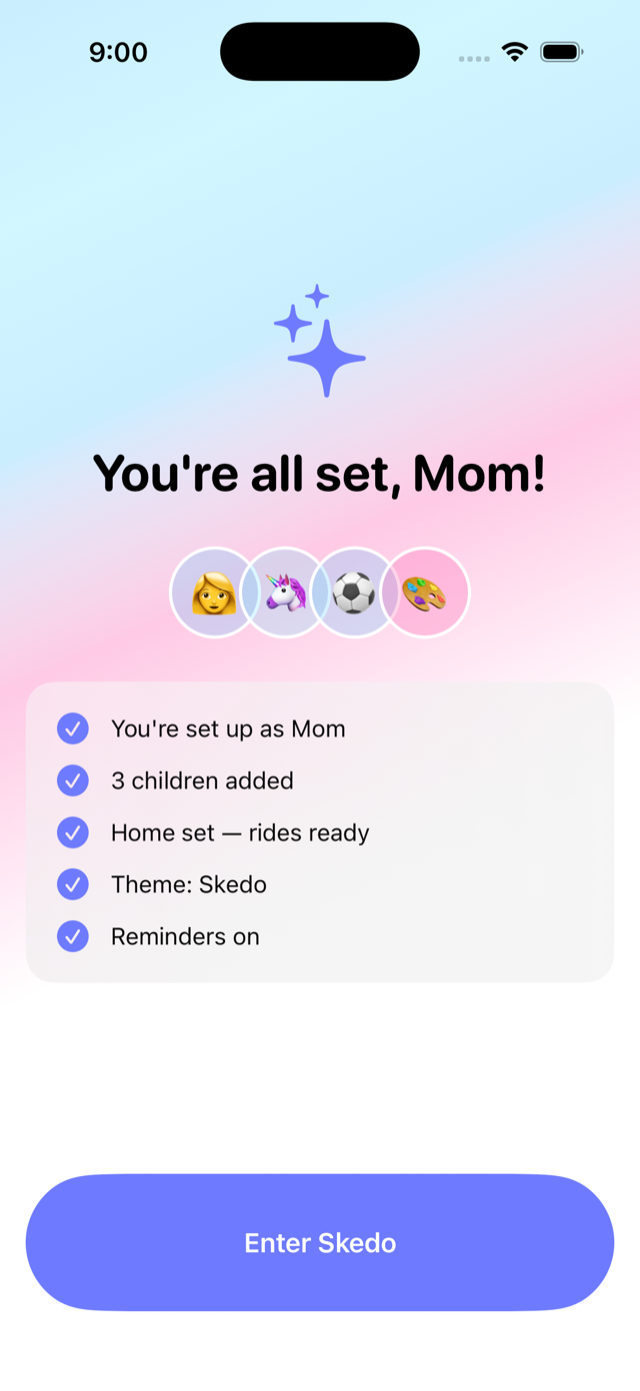 All set